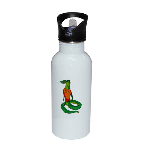Snake - Stainless Bottle with Straw Top Thumbnail