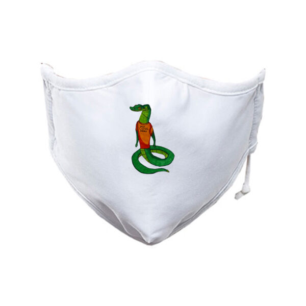 Snake - Fitted Face Mask Thumbnail
