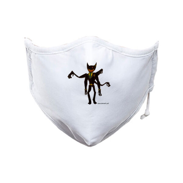 Devil Dan - Fitted Face Mask Thumbnail