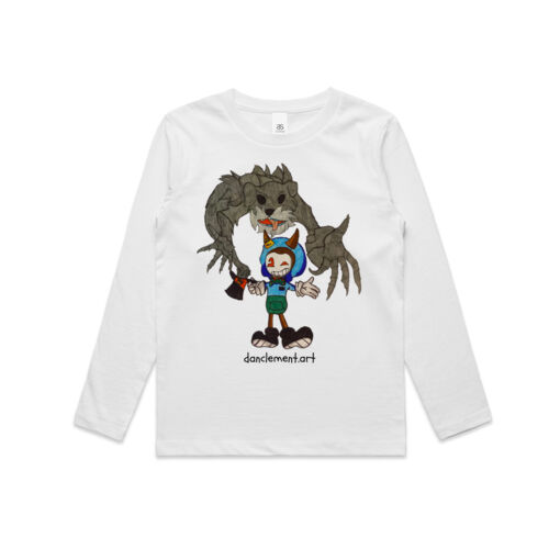 Omega Dan - Kids Longsleeve Tee Thumbnail