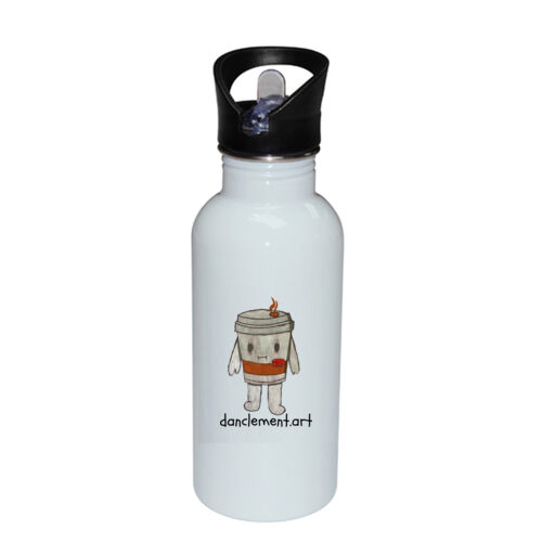 Joe - Stainless Bottle with Straw Top Thumbnail