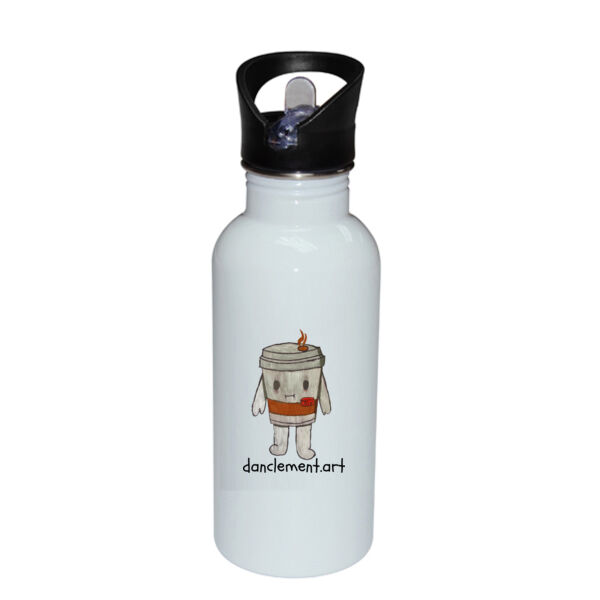 Joe - Stainless Bottle with Straw Top Thumbnail